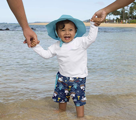 i play. Boys’ Toddler Pocket Trunks are perfect “transition” swim diapers for boys who are going through or just finishing potty training. They even include a small pocket to carry around beach finds.
